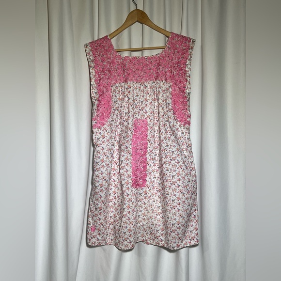 J. MARIE Rosalee Floral Embroidered Mini Dress | M - Picture 3 of 11